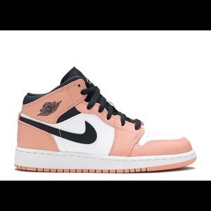 Jordan 1 Mid GS Pink Quartz